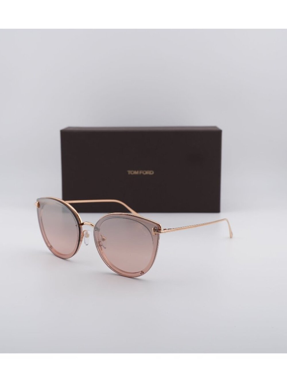 Tom Ford FT0720-K 33G Butterfly Sunglasses - Gold / Purple